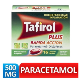 Tafirol Plus Rapida Accion Caps.bl. X 16 | Tafirol