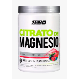 STAR NUTRITION MAGNESIO FRUTOS ROJOS 500G