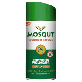 Mosqut Repelente De Insectos Protección Prolongada En Aerosol 135 Gr