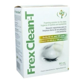 Frex Clean T Solución de Limpieza Párpados Pestañas 1U