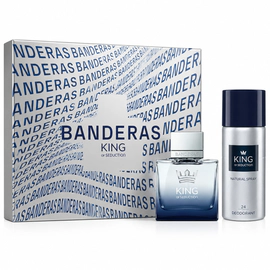 BANDERAS KING OF SEDUCTION MEN X100V EDT + DEO X150V COFRE