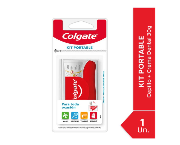 Colgate Cepillo Dental Kit Portable 30G