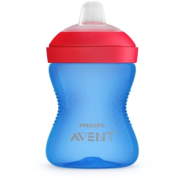 Vaso Para Bebé Avent My Grippy Azul x 300 ml
