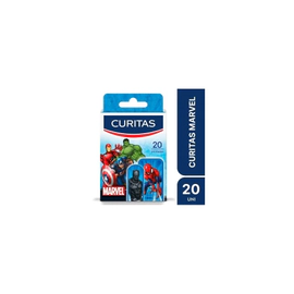 Apósito Adhesivo Curitas Marvel X20Un