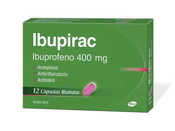 Ibupirac 400 Mg (24 Capsulas Blandas) | Ibuprofeno