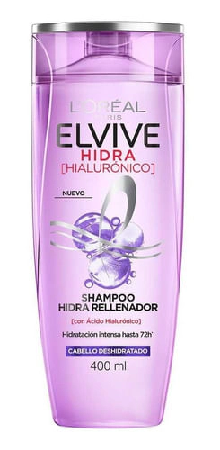 Elvive Loreal Paris Shampoo Hidra Hialurónico 400ml