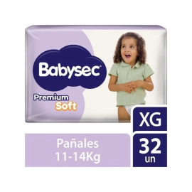 Babysec Pañales Premium Soft Xg