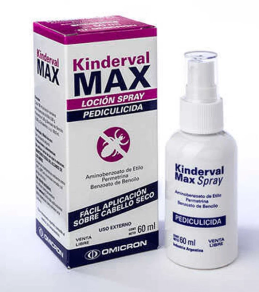 Omnicron Kinderval Max Locion Piojos X60ml