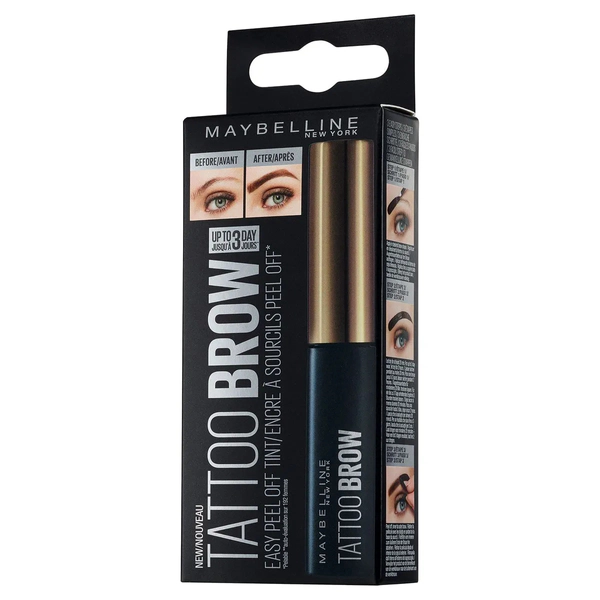 Delineador De Cejas Maybelline Brow Tattoo Medium Brown 4,6 Gr