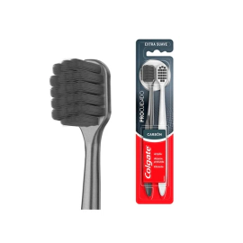 Colgate Cepillo de Dientes Pro Cuidado Carbon |Pack x 2 unidades