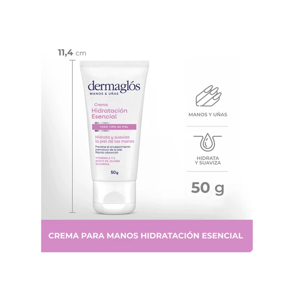 Crema Para Manos Dermaglos Hidratación Esencial x 50 g 50 gr