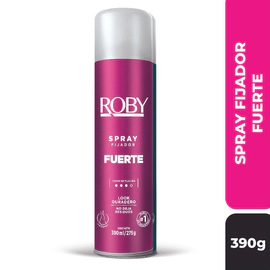 Roby Fijador en Spray Fijación Fuerte