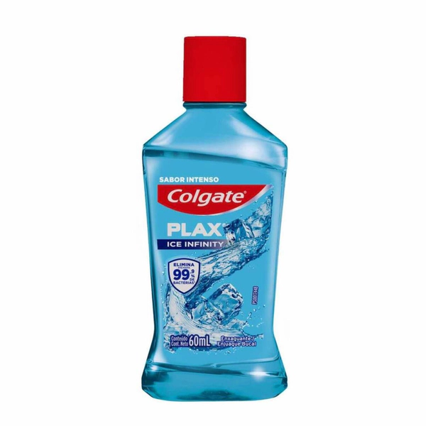 Enjuague Bucal Colgate Plax Ice Infinity 60 Ml