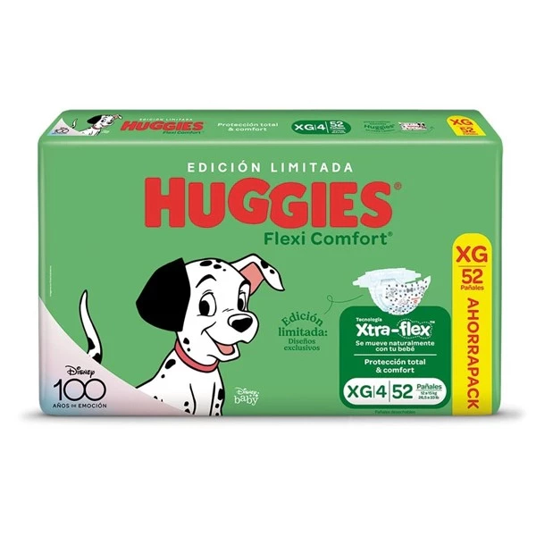 Pañales Huggies Flexi Confort Disney Jumbo Xg