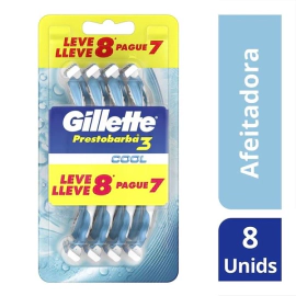 Gillette Maquina de Afeitar Cooling (8 Unidades)