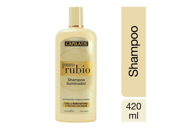 Shampoo Capilatis Puro Rubio X420Ml