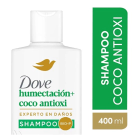 Shampoo Ritual de Reparación Coco y Cúrcuma Dove x 400 ml