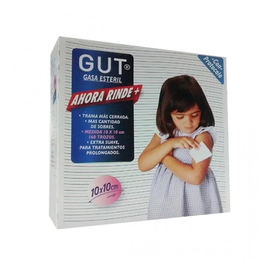 Gasa Estuche N°5 10x10 - Gut