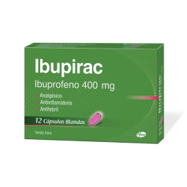 Ibupirac 400 Mg (24 Capsulas Blandas) | Ibuprofeno