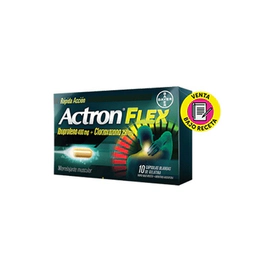 Bayer Actron Flex X 10 Capsulas Blandas