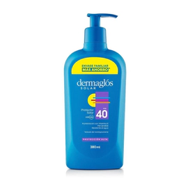 Dermaglos Protector Solar F40 Emulsion 380 ml