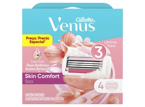 Cartuchos Para Afeitar Venus Spa X4Un