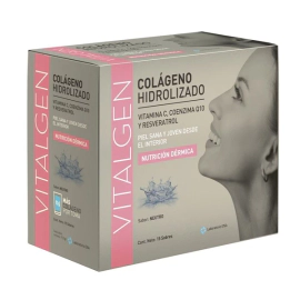 Vitalgen Colageno Hidrolizado Sabor Neutro 12 gr (15 Sobres)