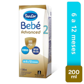 Sancor Bebe Fórmula Láctea Advanced 2 200 ml