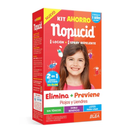 Nopucid Kit Ahorro Loción + Spray Repelente a Partir 1 Año