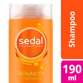 Sedal Shampoo Restauración Instantánea 190 Ml