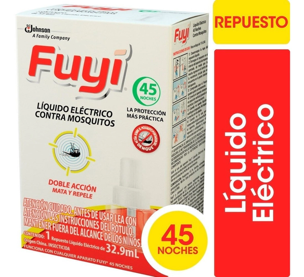 Fuyi Repuesto Liquido Eléctrico 45 Noches