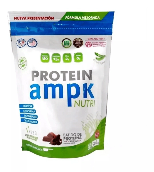 Ampk Vegan Protein Vegan Batido De Proteínas 506g