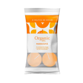 ORGANIC TEALIGHTS  MARACUYA