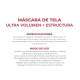 Dermaglós Máscara de Tela Ultra Volumen + Estructura 15 ml 1 Unidad