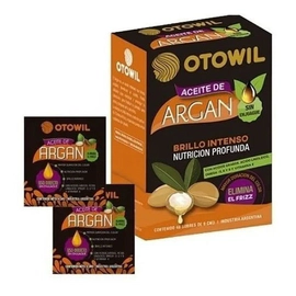 Otowil Nutrición Profunda Aceite Argán Puro Brillo 48 Sobres