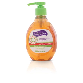 Algabo Jabón Líquido Para Manos Antibacterial 300 Ml Con Válvula