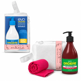 EVO SET NUTRITIVA 400ML + TOALLA + NECESER