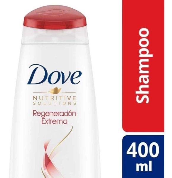 Dove Regeneración Extrema Shampoo x 400 ml