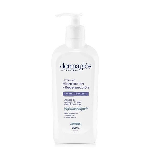 Dermaglós Hidratación + Regeneración Emulsión Corporal 300 ml