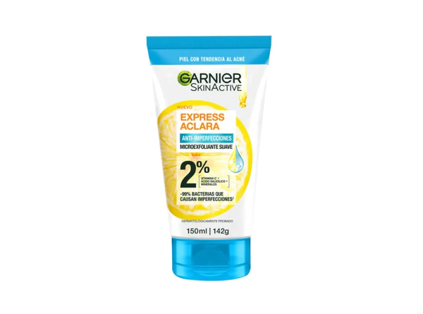 Limpiador Garnier Express Aclara Anti-Imperfecciones 150 Ml