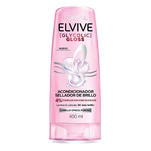 Acondicionador Elvive Glyco Gloss x 400 ml