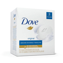 Pack de Jabón Dove Original en Barra x 90 g x 3 un