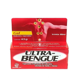 Ultra Bengue Desinflamante Gel X 65 Gramos