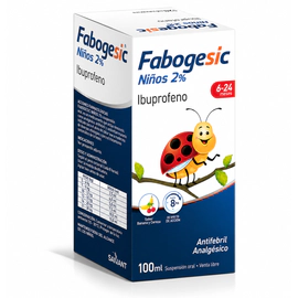 Fabogesic Niños 2% Susp.c/jeringa X 100ml
