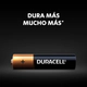 Pilas Alcalinas Duracell AAA Blister de 4 Unidades