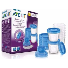 Vasos Conservadores De Leche Y Alimentos 10 Unidades