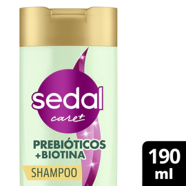 Sedal Shampoo Prebioticos + Biotina 190 ml