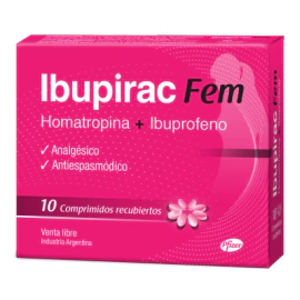 Pfizer Ibupirac Fem X 10 Comprimidos Recubiertos