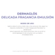 Emulsión Dermaglós Terapéutica Delicada Fragancia 400ml