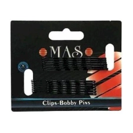 Más Accesorios Clips Corto Negro X12